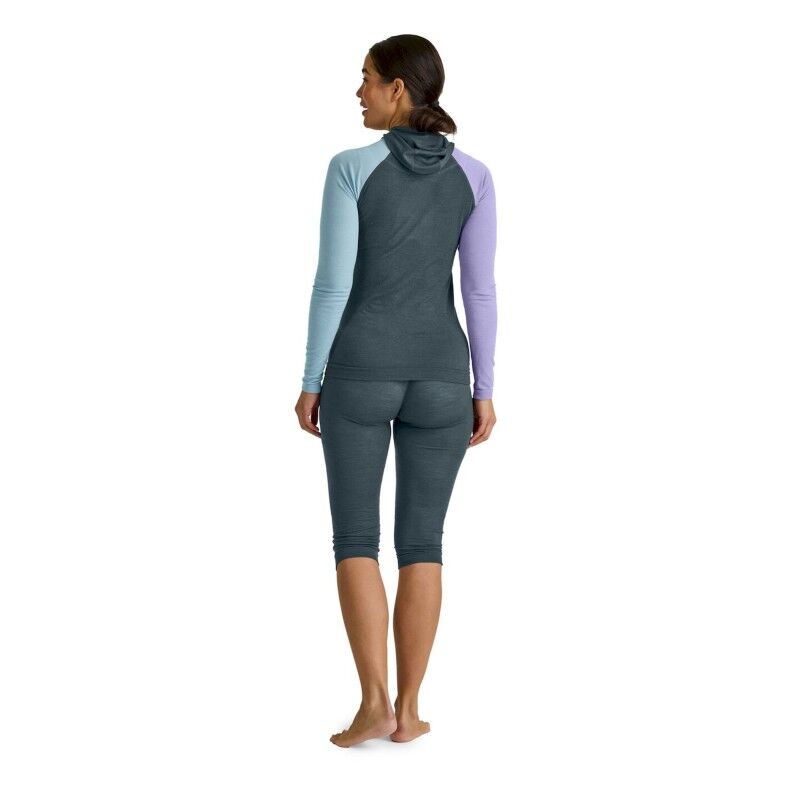 Ortovox 120 Comp Light Hoody - Bielizna z wełny Merino® damska | Hardloop