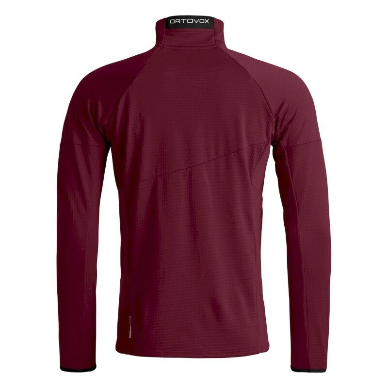 Ortovox Fleece Light Grid Jacket - Polaire en laine mérinos homme | Hardloop