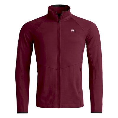 Fleece Light Grid Jacket - Merino Fleecetakki - Miehet