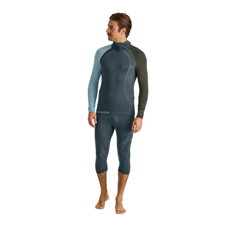 Ortovox 120 Comp Light Hoody - Merino-ondergoed - Heren | Hardloop
