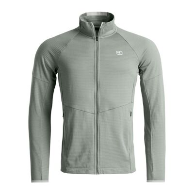 Fleece Light Grid Jacket - Merino Fleece jacket - Men's