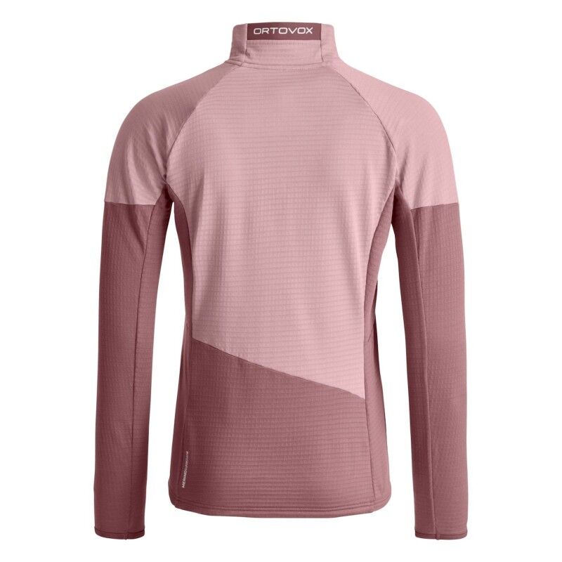 Ortovox Fleece Light Grid Jacket - Polaire en laine mérinos femme | Hardloop