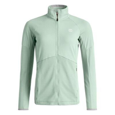 Fleece Light Grid Jacket - Giacca in pile di merino - Donna