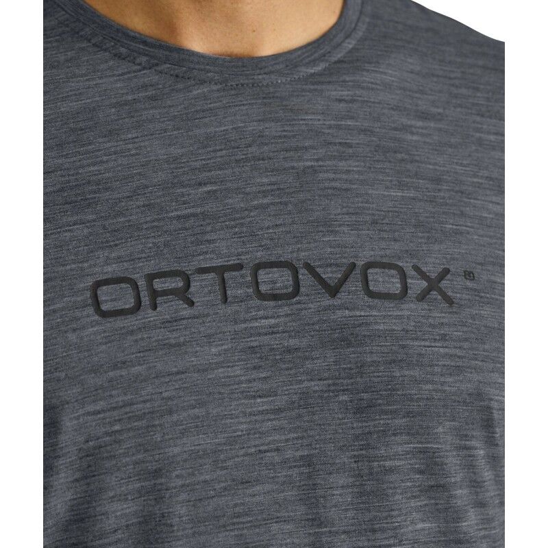 Ortovox 150 Cool Brand TS - Merino-shirt - Herrer | Hardloop