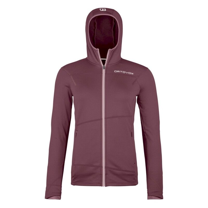 Fleece Light Hoody - Polar z wełny Merino® damski