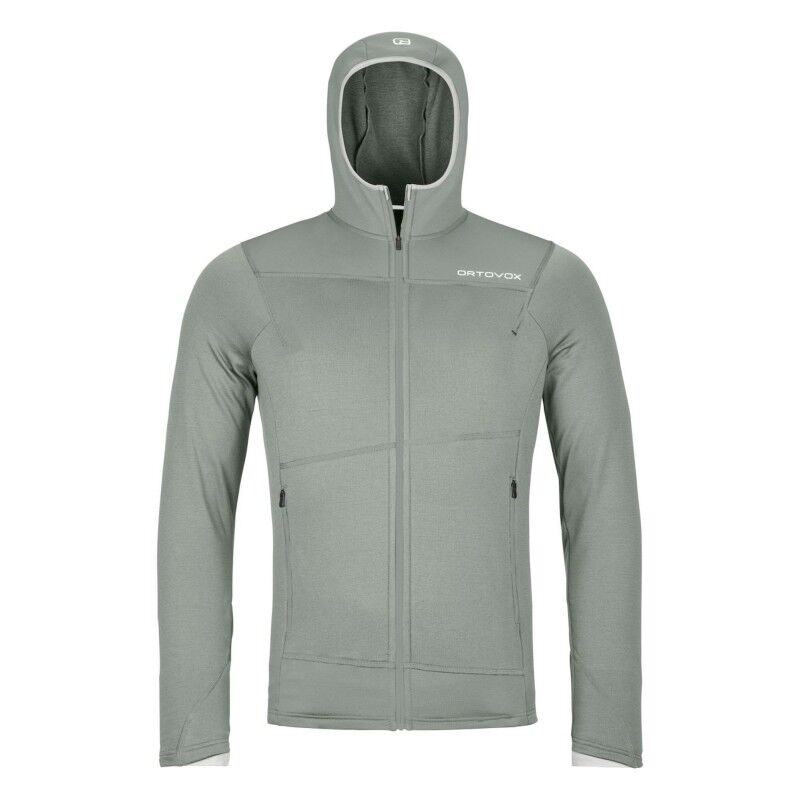 Fleece Light Hoody - Merino Fleecejacka - Herr
