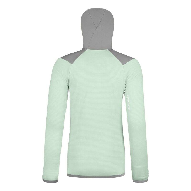 Ortovox Fleece Grid Hoody - Polaire en laine mérinos femme | Hardloop