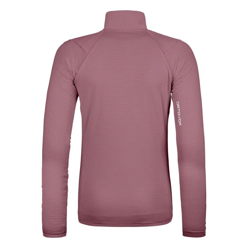 Ortovox Fleece Grid Jacket - Merino Fleecevest - Dames | Hardloop