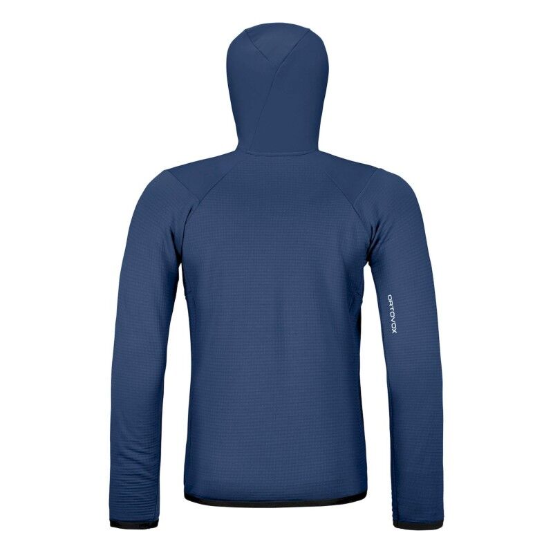 Ortovox Fleece Grid Hoody - Giacca in pile di merino - Uomo | Hardloop