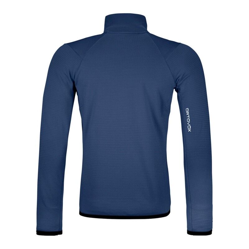 Ortovox Fleece Grid Jacket - Merino Fleecejacke - Herren | Hardloop