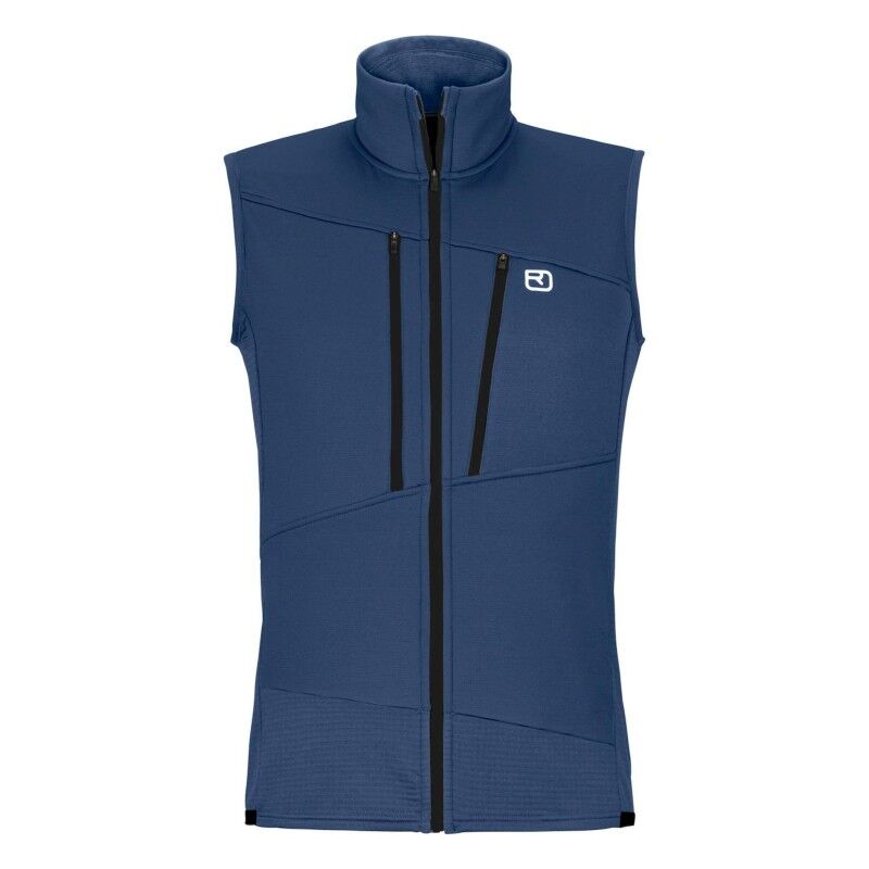 Fleece Grid Vest - Väst - Herr
