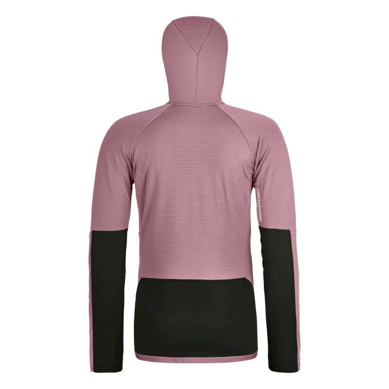 Ortovox Fleece Rib Hoody - Merino Fleecejakke - Damer | Hardloop
