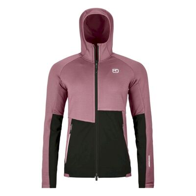 Fleece Rib Hoody - Merino Fleece jacket - Women's