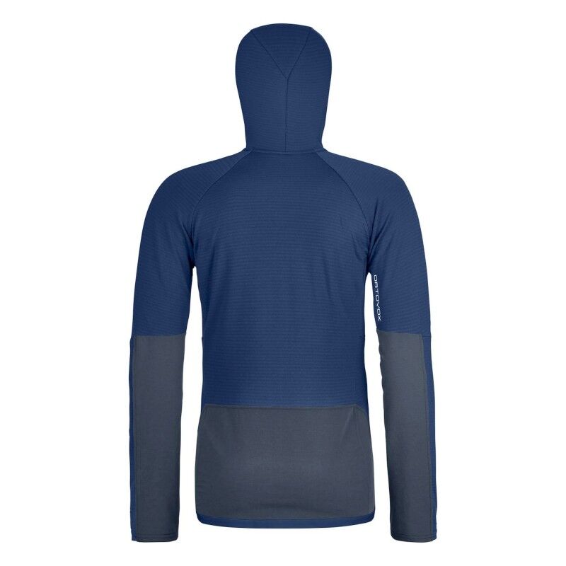 Ortovox Fleece Rib Hoody - Polaire en laine mérinos femme | Hardloop