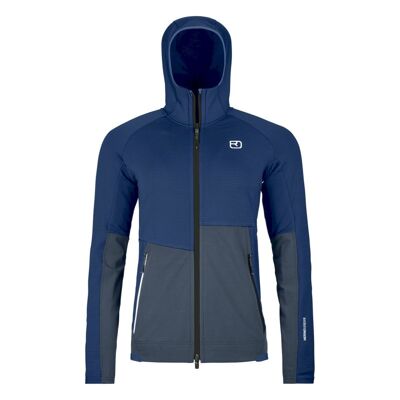 Fleece Rib Hoody - Merino Fleece jacket - Women's