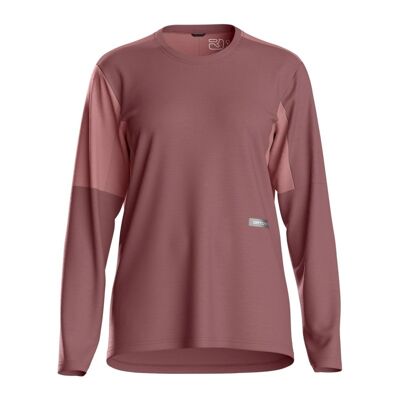 Sequence Free Jersey LS - Maglia merino - Donna