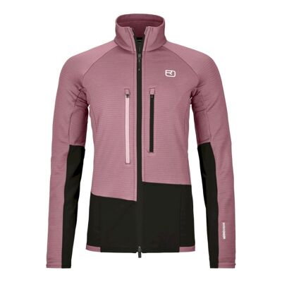 Fleece Rib Jacket - Merino Fleecejacke - Damen