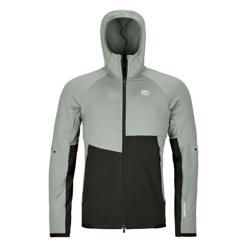 Fleece Rib Hoody - Merino Fleecevest - Heren