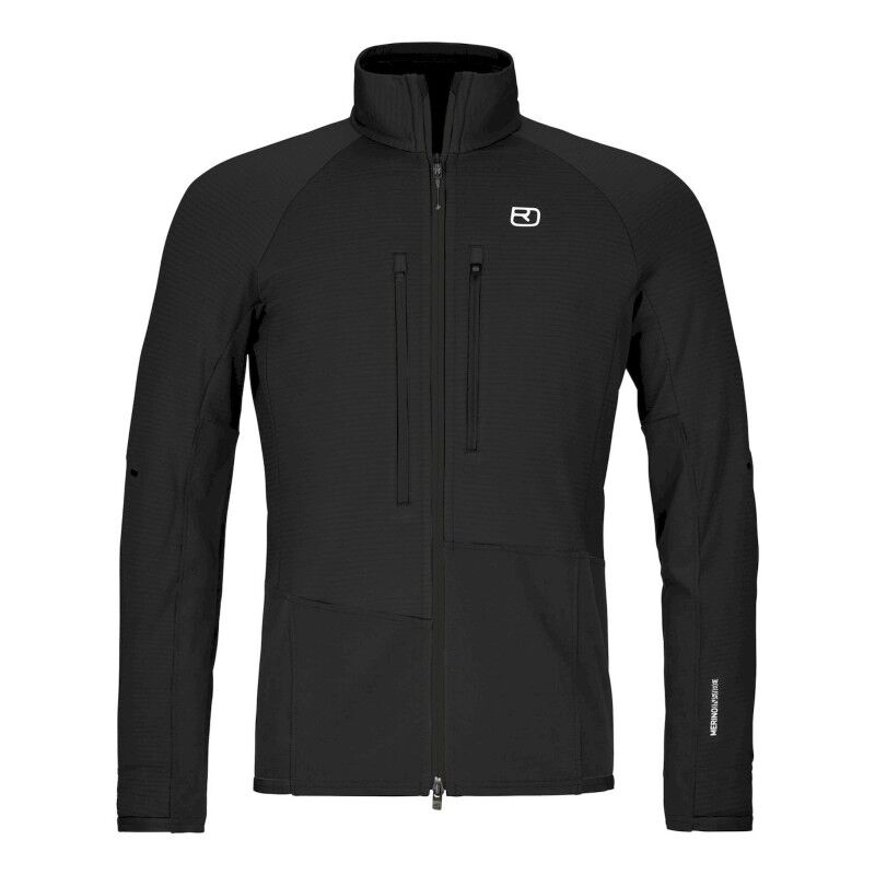 Fleece Rib Jacket - Merino Fleecejacke - Herren