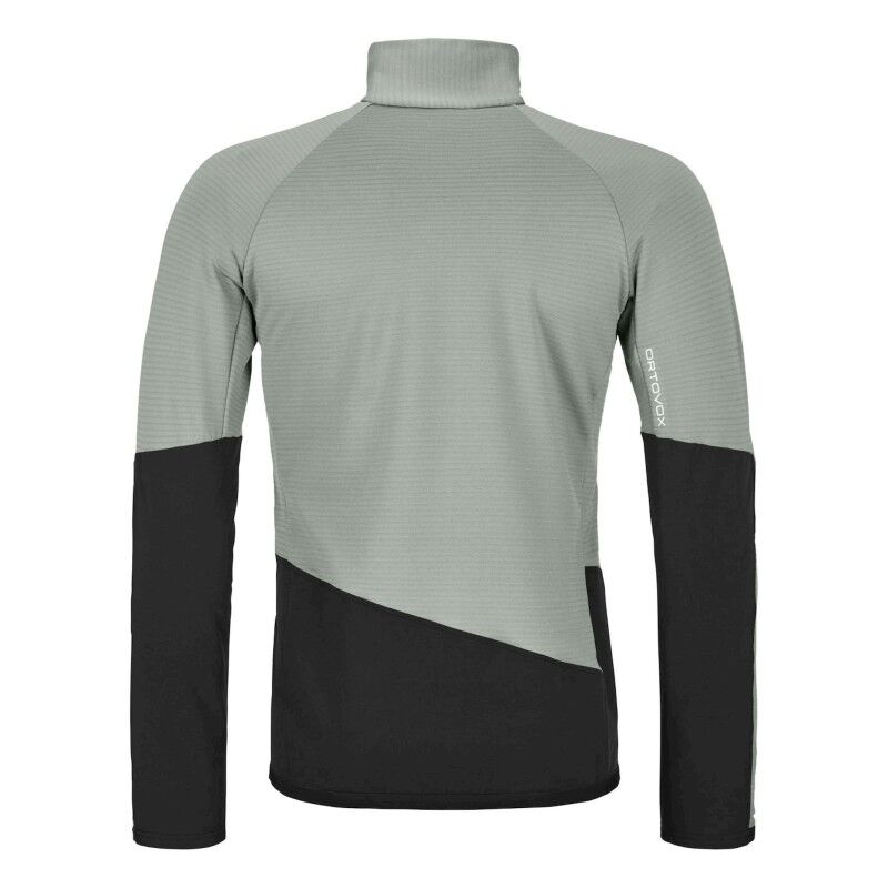 Ortovox Fleece Rib Jacket - Polaire en laine mérinos homme | Hardloop