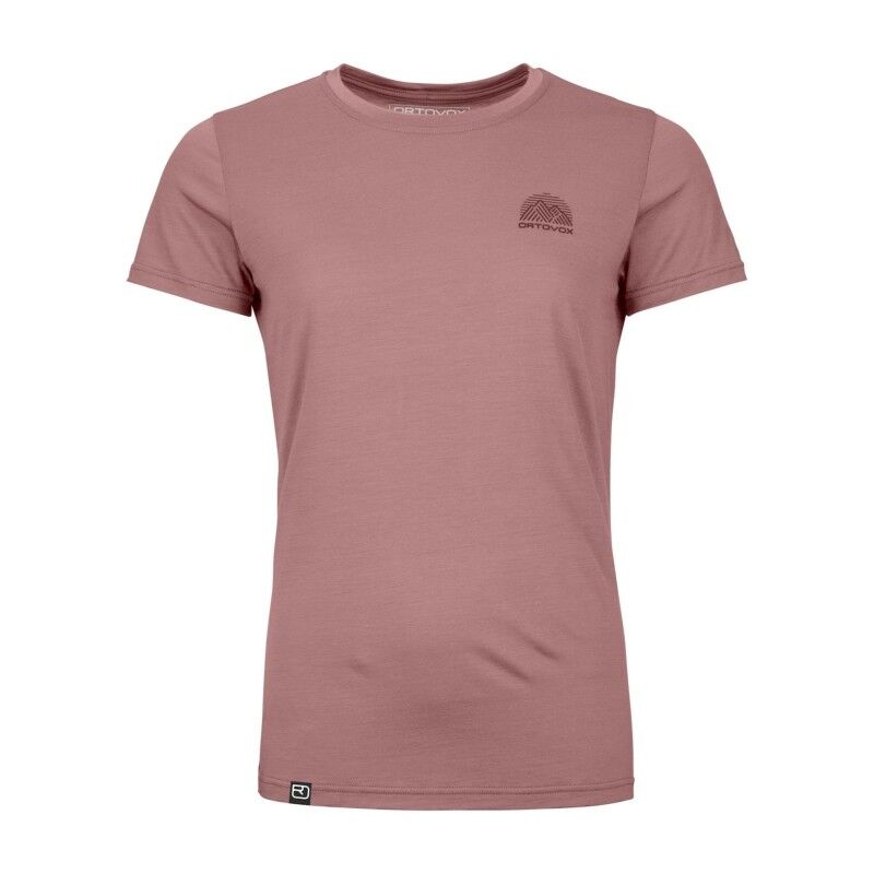 120 Cool Tec Mountain Stripe TS - Camiseta de merino - Mujer