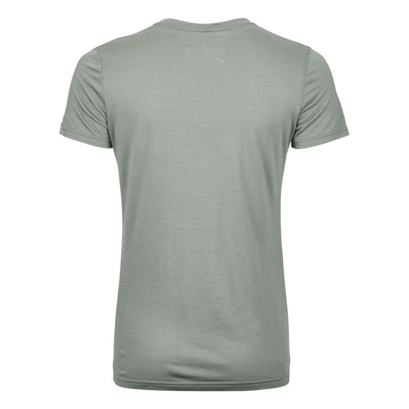 Ortovox 120 Cool Tec Mountain Stripe TS - Merinoshirt - Damen | Hardloop