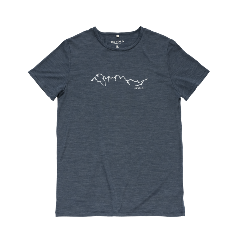 Active "Skyline" Tee Man - Merino-t-paidat - Miehet