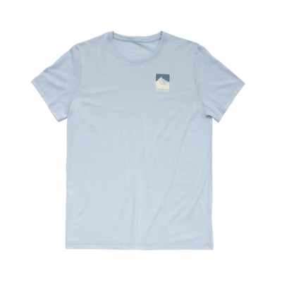 Classic "Summit" Tee Man - Merinoshirt - Herren