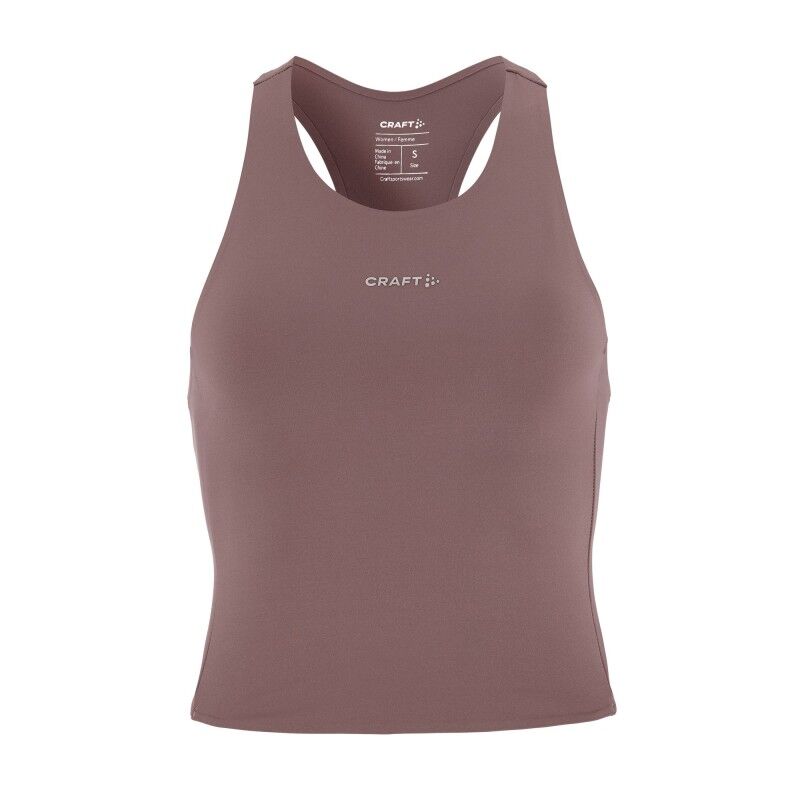 Hypervent Cropped Pocket Singlet - Camiseta sin mangas - Mujer