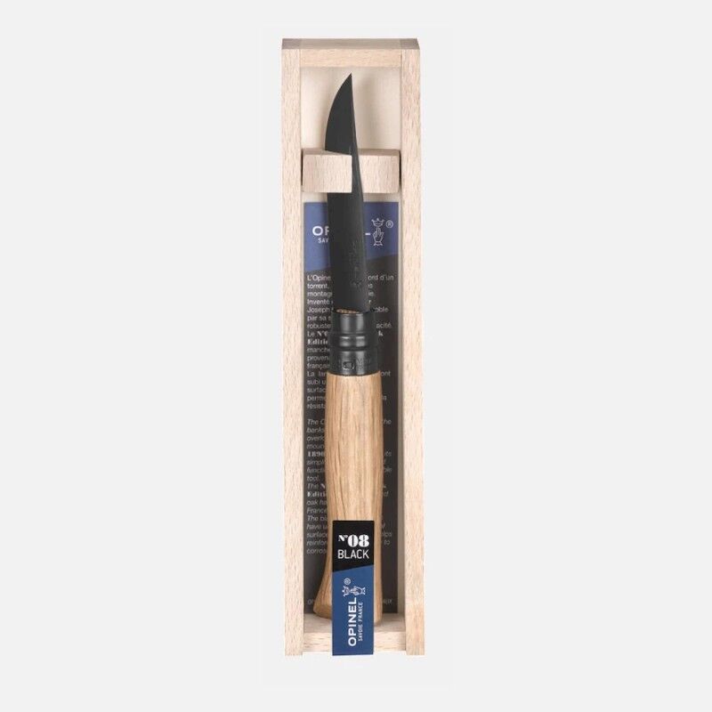 Opinel N°08 Chêne Lame Noire - Veitsi | Hardloop