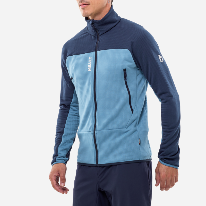 Fusion Grid Jacket - Giacca in pile - Uomo