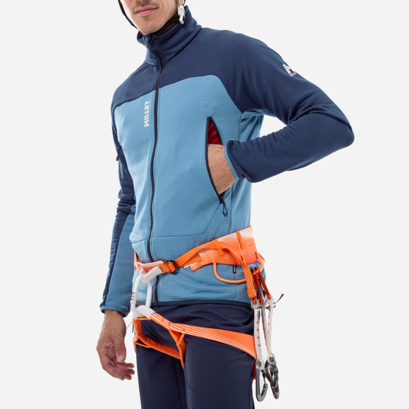 Millet Fusion Grid Jacket - Fleece jacket - Men's | Hardloop