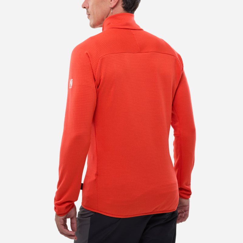 Millet Fusion Grid Jacket - Fleecevest - Heren | Hardloop