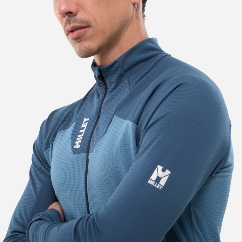 Millet Kamet Ts Zip Ls M - Pánsky dres | Hardloop