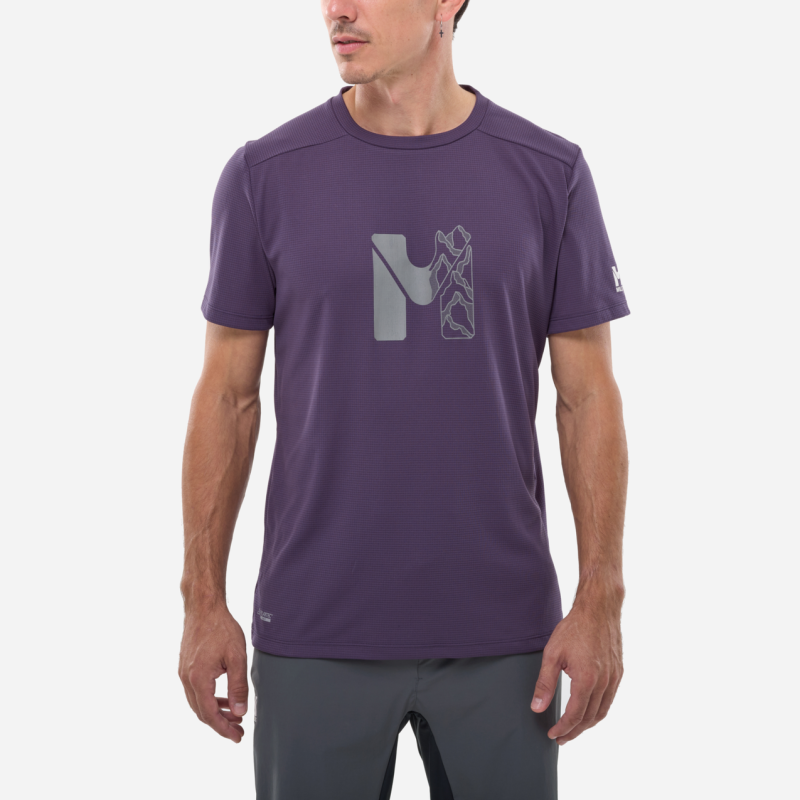 Kamet Map Ts Ss M - T-shirt - Heren