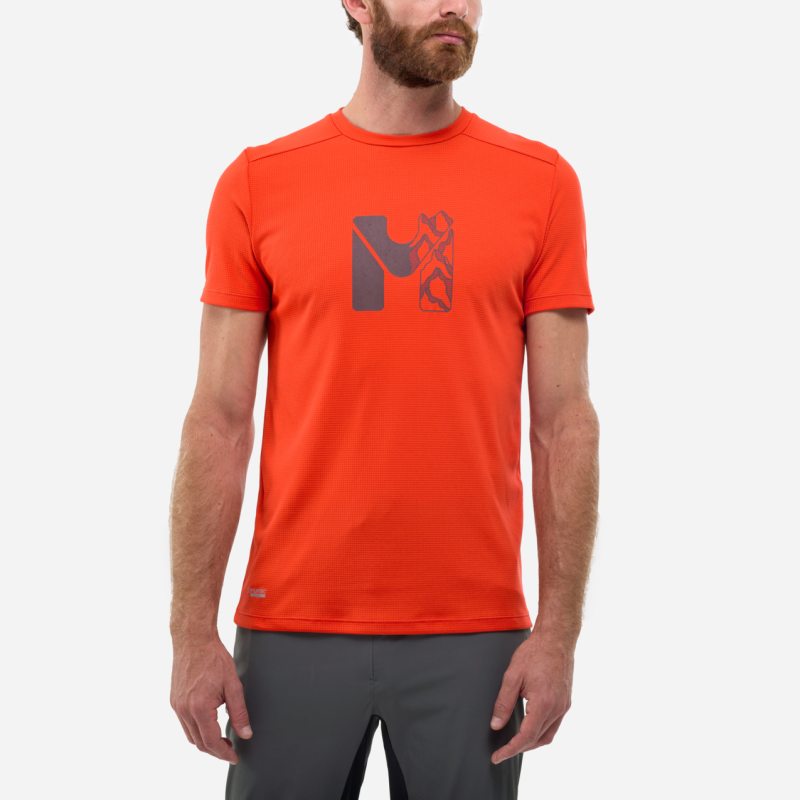 Kamet Map Ts Ss M - T-shirt meski