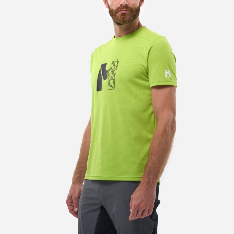 Millet Kamet Map Ts Ss M - T-shirt homme | Hardloop