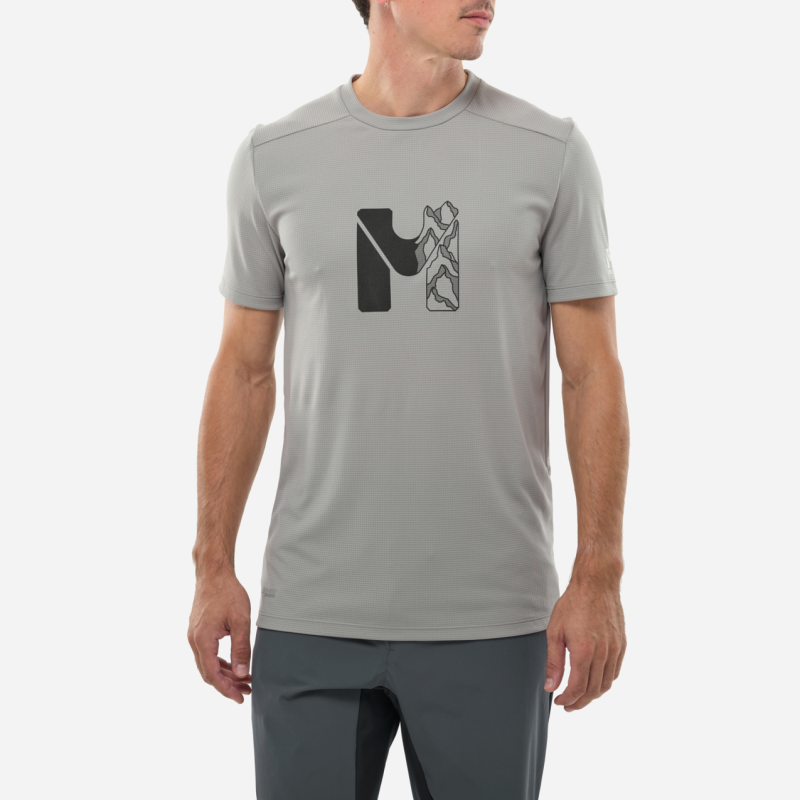 Kamet Map Ts Ss M - T-shirt - Men's