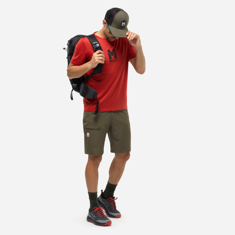 Millet Wanaka Stretch Short III - Pantalones cortos de trekking - Hombre | Hardloop