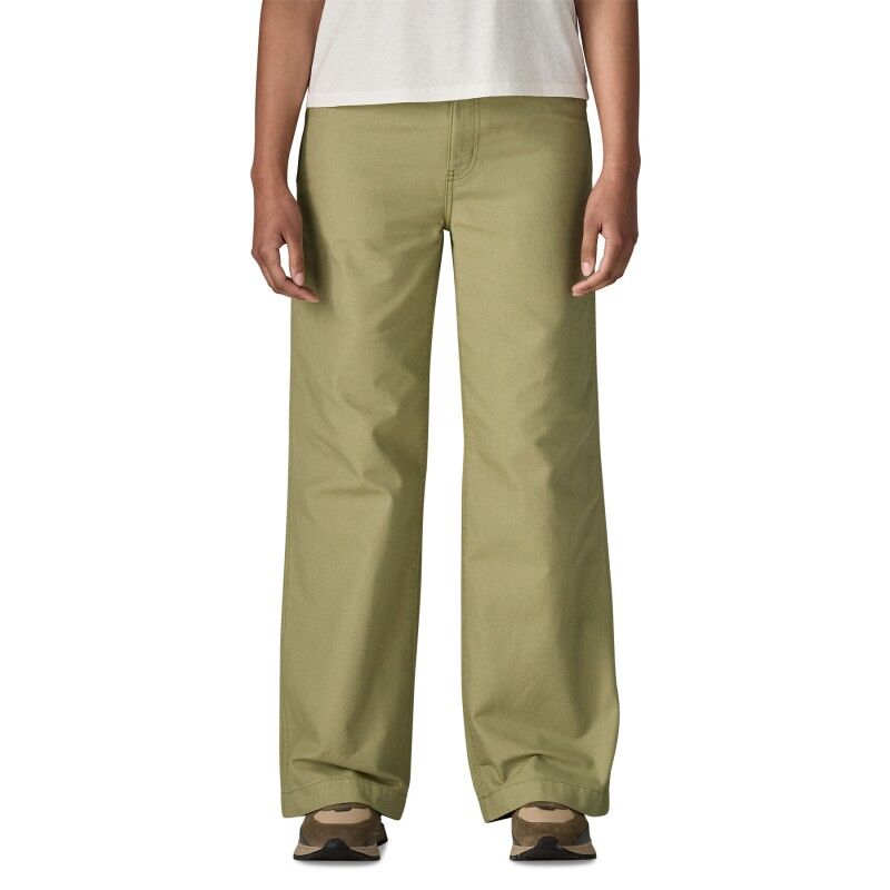 Patagonia Women's Point Reyes Canvas Wide Leg Pants - Trousers - Women's | Hardloop