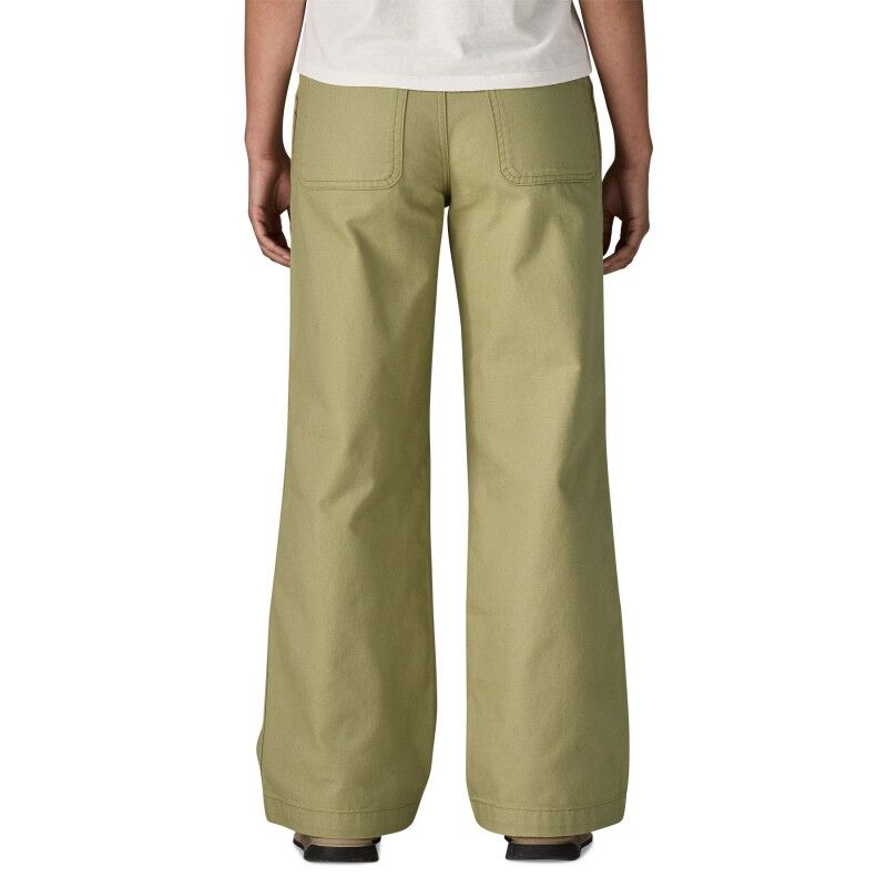 Patagonia Women's Point Reyes Canvas Wide Leg Pants - Trousers - Women's | Hardloop