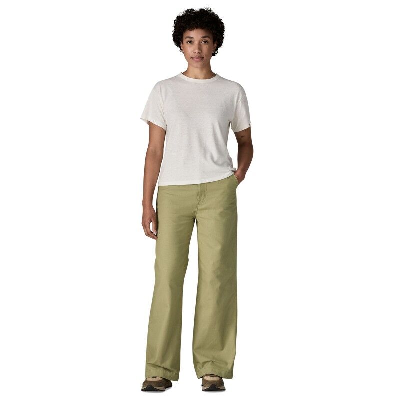 Patagonia Women's Point Reyes Canvas Wide Leg Pants - Trousers - Women's | Hardloop