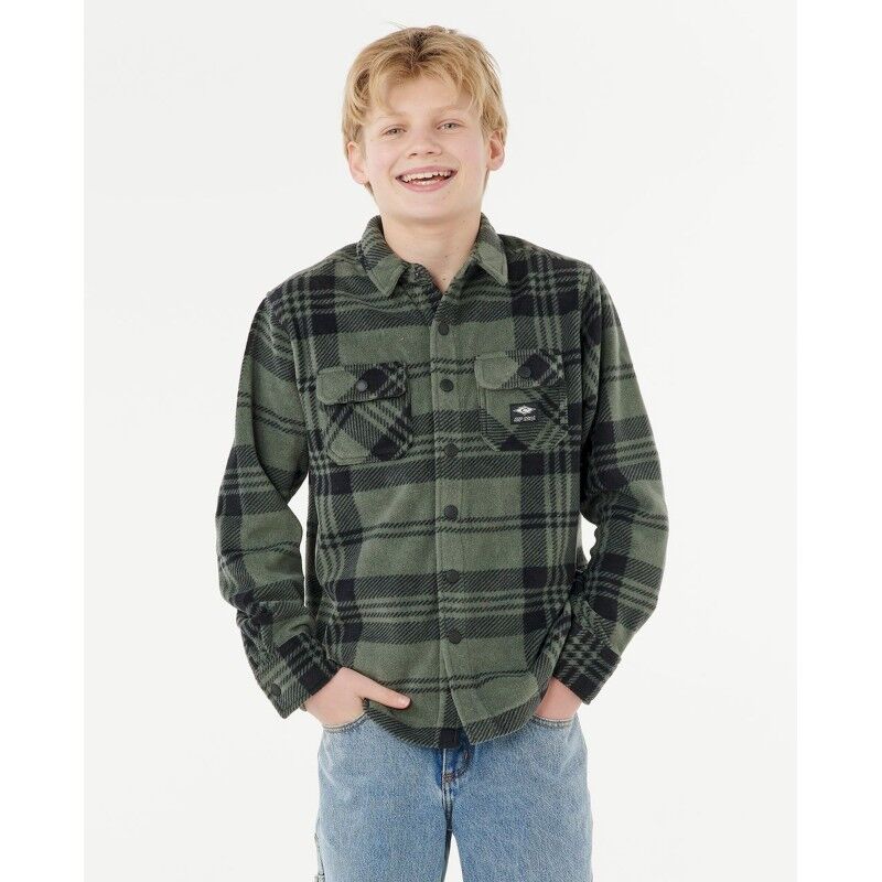 Rip Curl Fun Times Polar Fleece Shirt - Overhemd - Kinderen | Hardloop