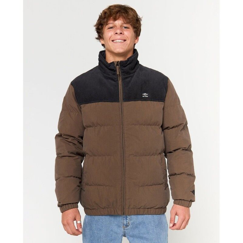 Fade Out Cord Puffer Jacket - Casaco penas homem