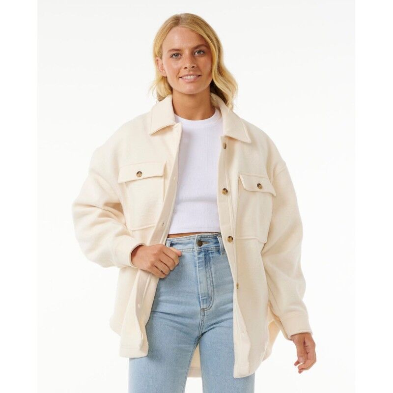 High Tide Fleece Shacket - Jacka - Dam