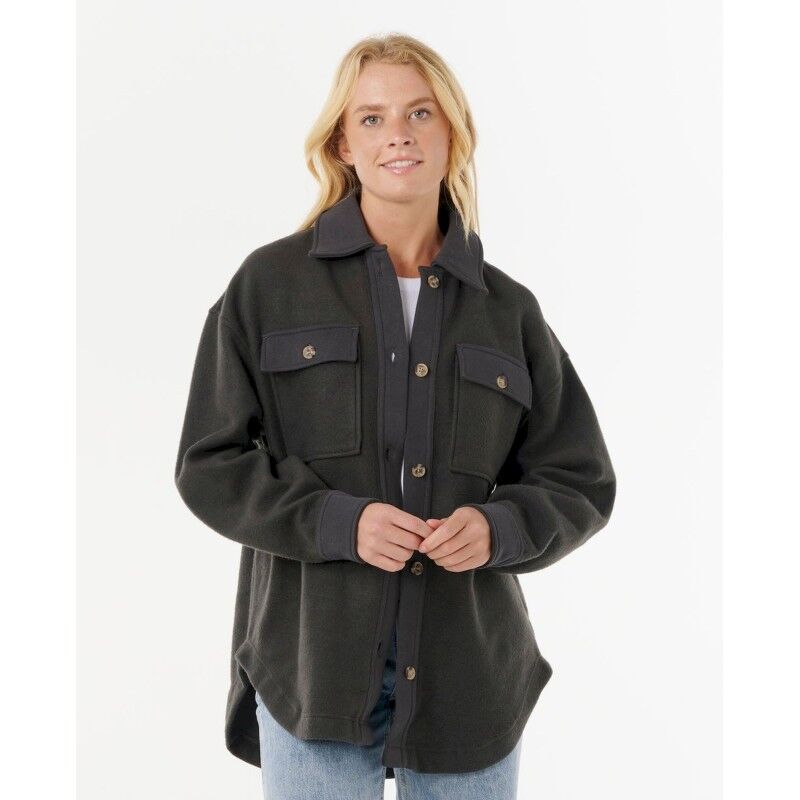 High Tide Fleece Shacket - Jacka - Dam