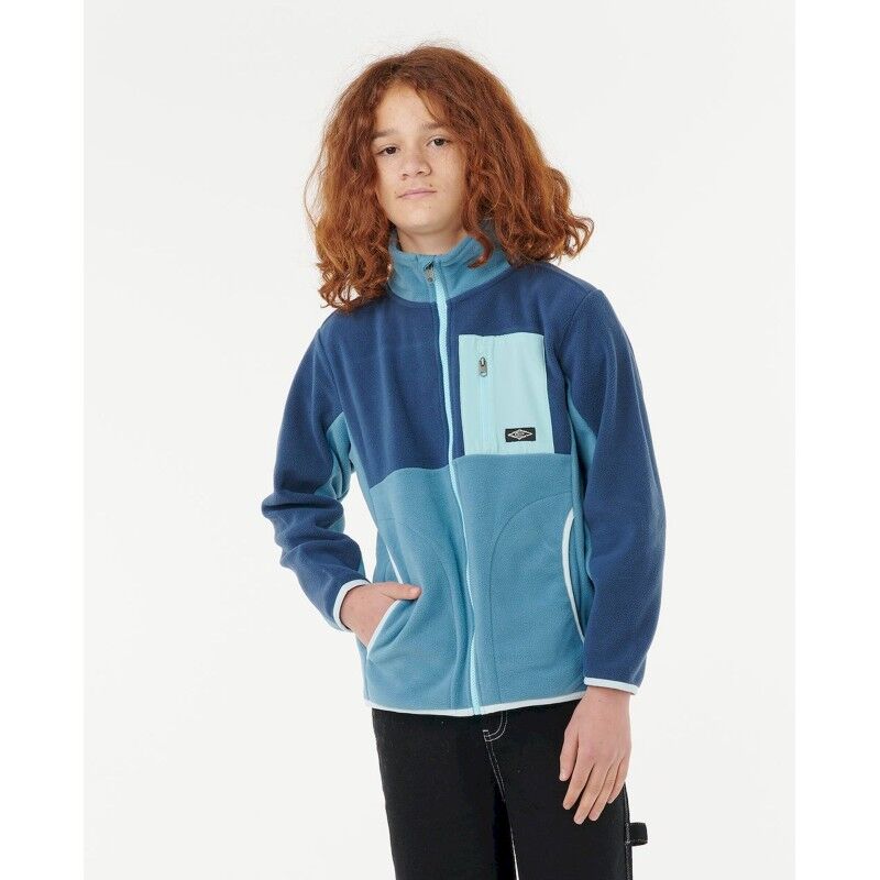 Raw Energy Block Fleece - Fleecejacke - Kind