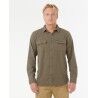 Rip Curl Classic Surf Checked In Flanne - Hemd - Herren | Hardloop