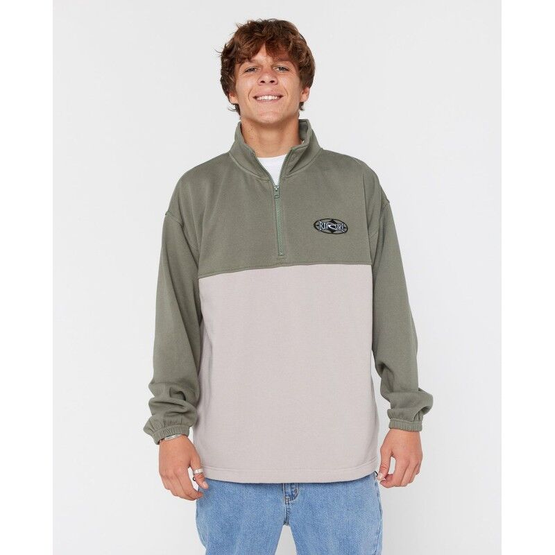 Heritage Oval 1/4 Zip Crew - Sweatshirt homme