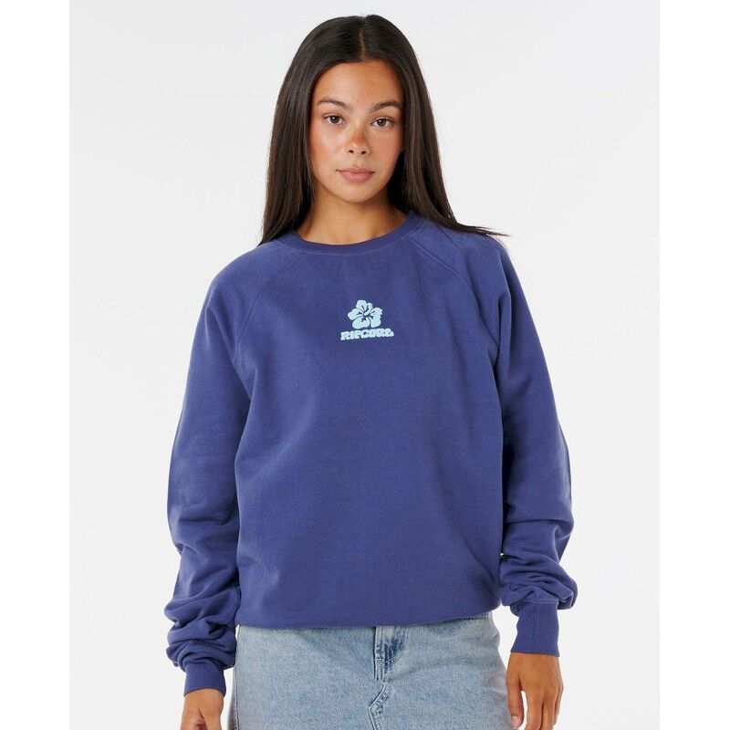 Luxe Surf Raglan Relaxed Crew - Pullover - Damen